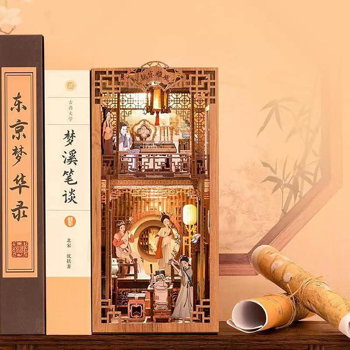 Book Nook Wizardi Miniature - Elegant Song Dynasty Roombox Kit