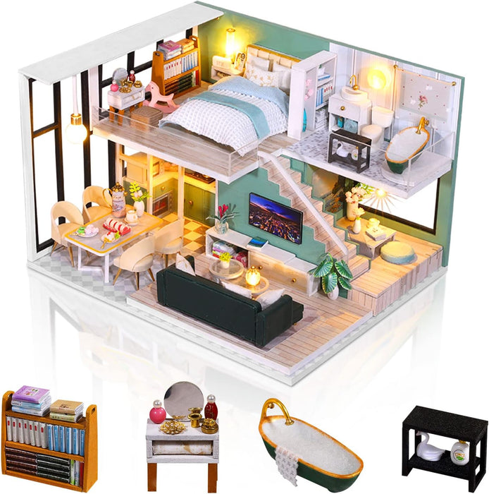 Miniature Wizardi Roombox Kit - Dollhouse Kit