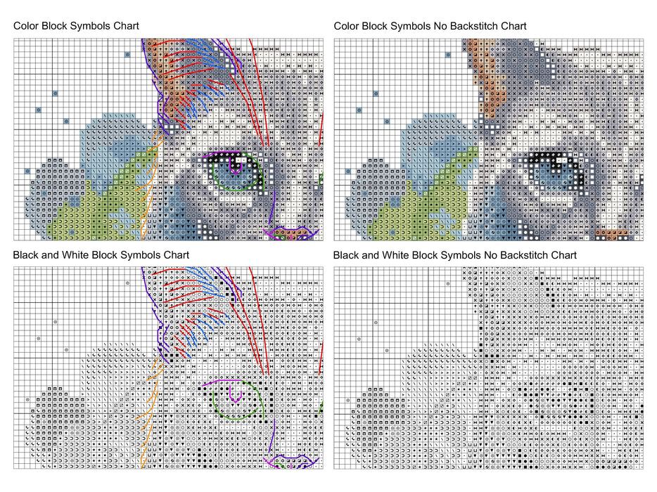 White Cat - PDF Cross Stitch Pattern