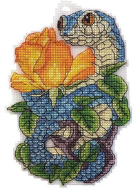 Snake Counted cross stitch kit 8089A