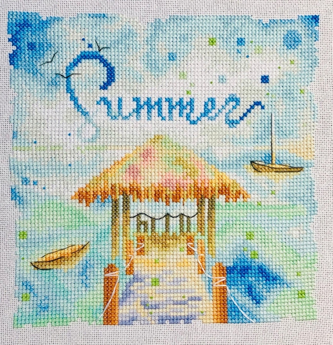 Cote d'Azur - PDF Cross Stitch Pattern