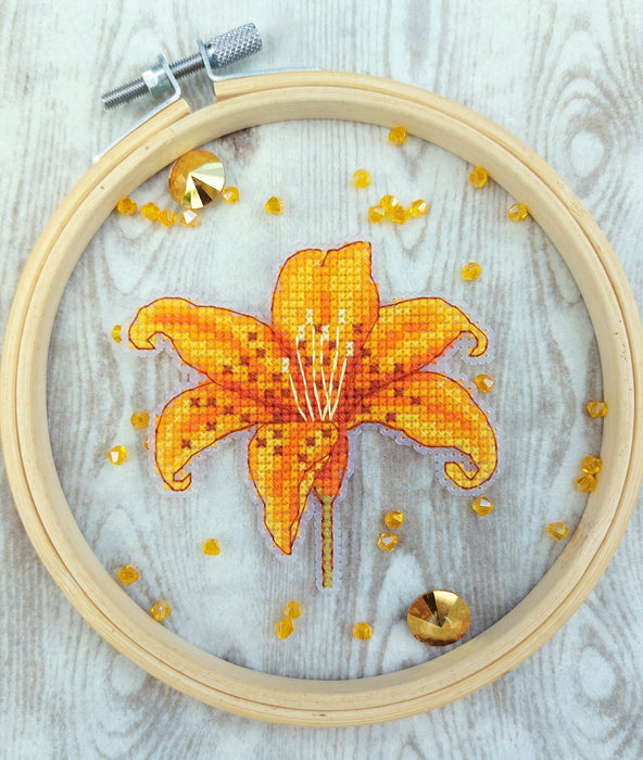 Tiger Lily - PDF Cross Stitch Pattern