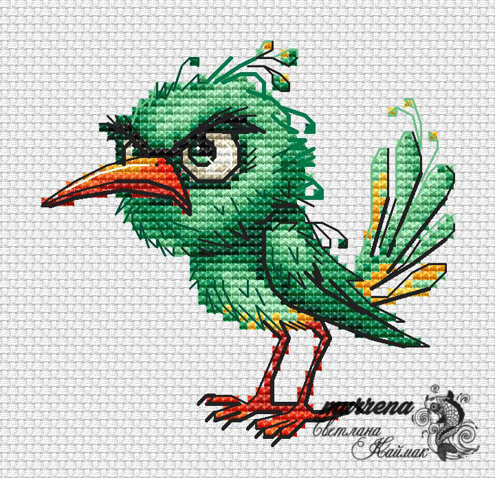 Quite the Character - PDF Cross Stitch Pattern