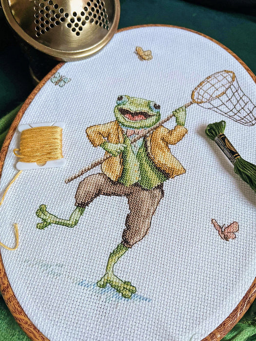 Funny Frog - PDF Cross Stitch Pattern