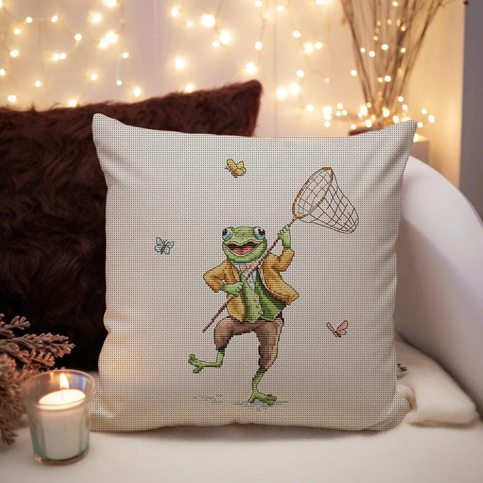 Funny Frog - PDF Cross Stitch Pattern