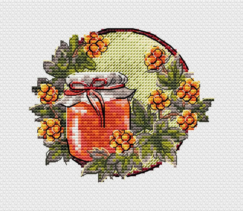 Pleasant chores. Cloudberry - PDF Cross Stitch Pattern