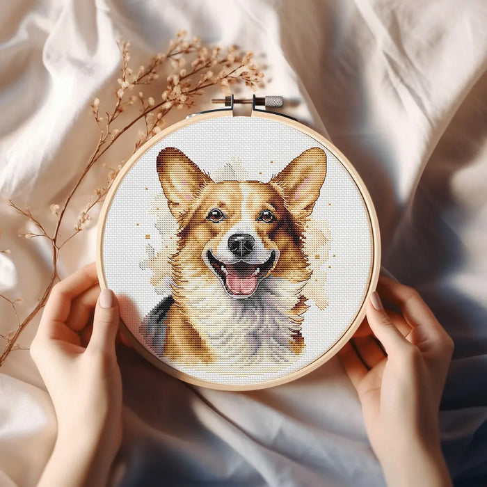 Welsh Corgi - PDF Cross Stitch Pattern