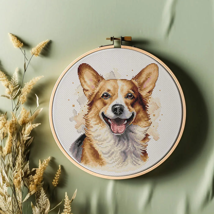 Welsh Corgi - PDF Cross Stitch Pattern