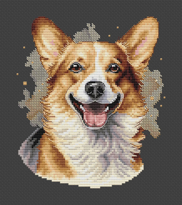 Welsh Corgi - PDF Cross Stitch Pattern