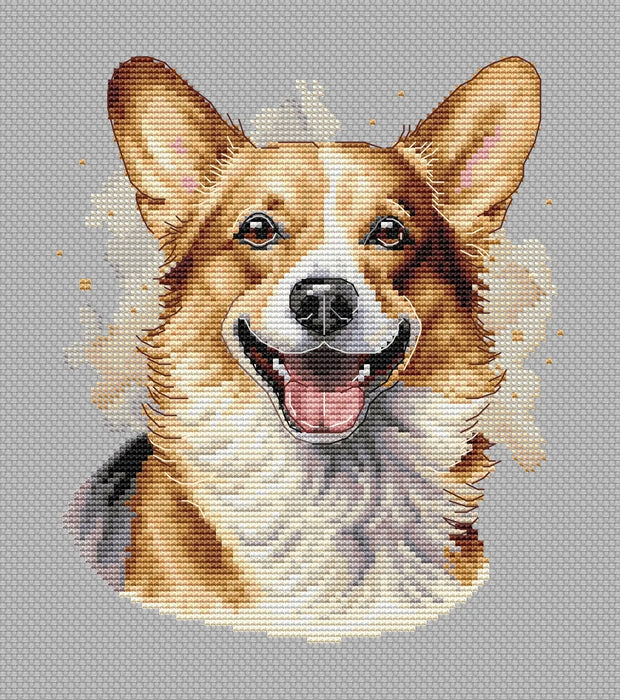 Welsh Corgi - PDF Cross Stitch Pattern