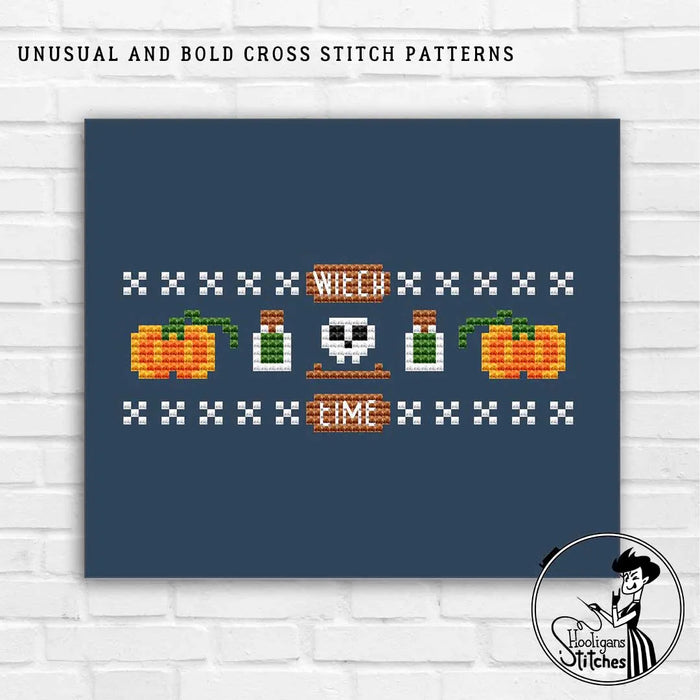 Witch time - PDF Cross Stitch Pattern