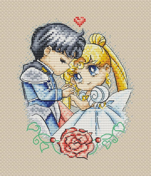 In the heart - PDF Cross Stitch Pattern