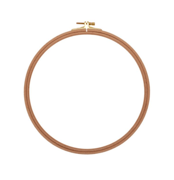 8mm Screwed Wooden Embroidery Hoop Nurge 100-3 - Wizardi