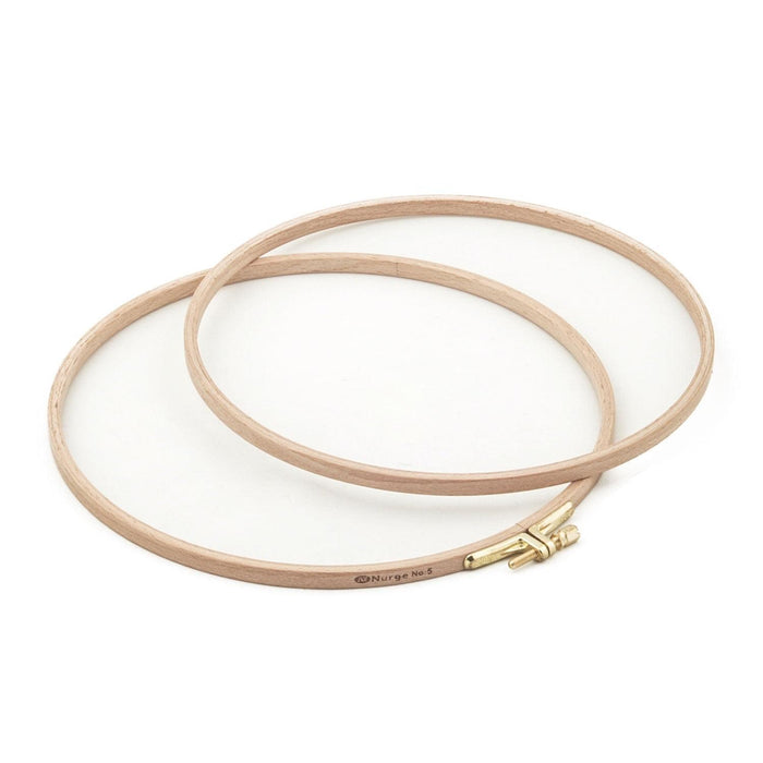 8mm Screwed Wooden Embroidery Hoop Nurge 100-6 - Wizardi