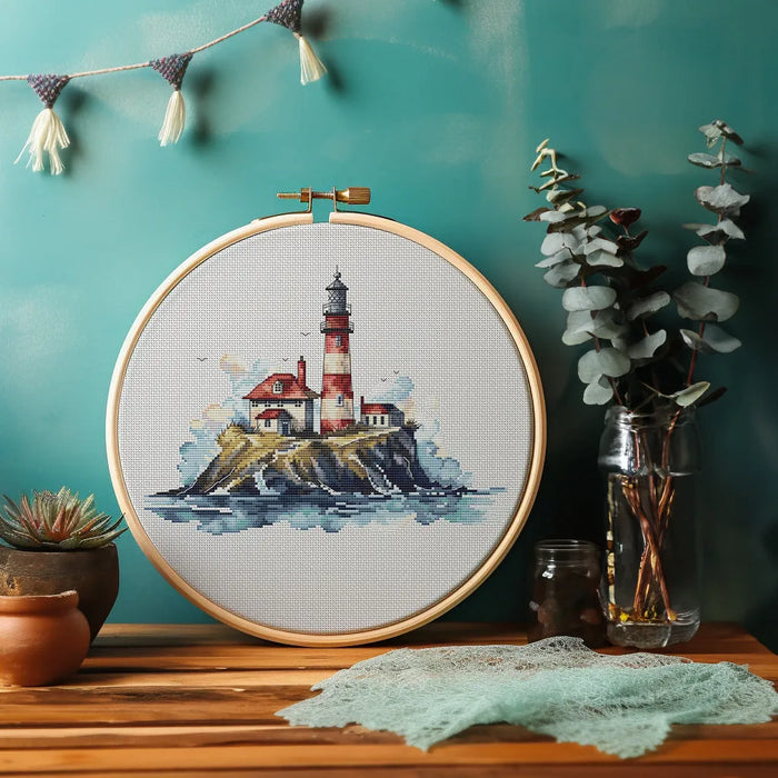 Lighthouse - PDF Cross Stitch Pattern