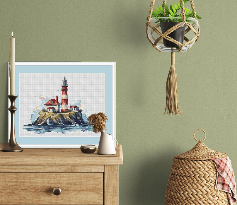 Lighthouse - PDF Cross Stitch Pattern