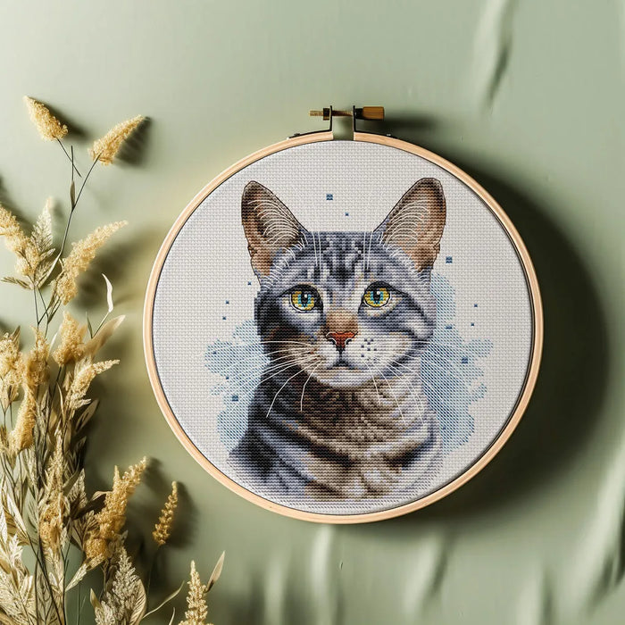 Egyptian Mau Comb - PDF Cross Stitch Pattern