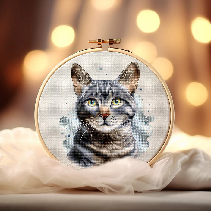 Egyptian Mau Comb - PDF Cross Stitch Pattern