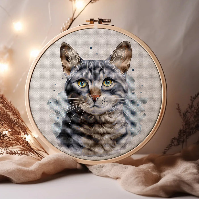 Egyptian Mau Comb - PDF Cross Stitch Pattern