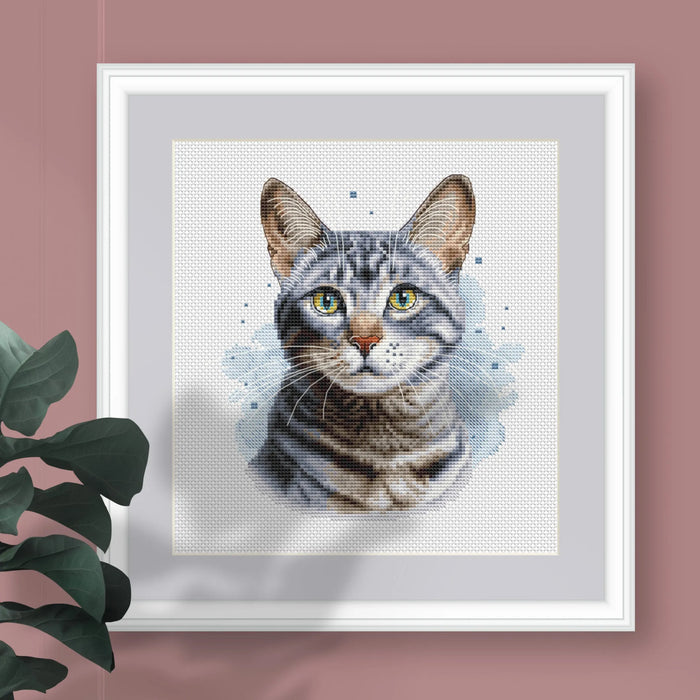 Egyptian Mau Comb - PDF Cross Stitch Pattern