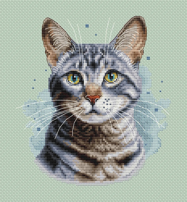 Egyptian Mau Comb - PDF Cross Stitch Pattern