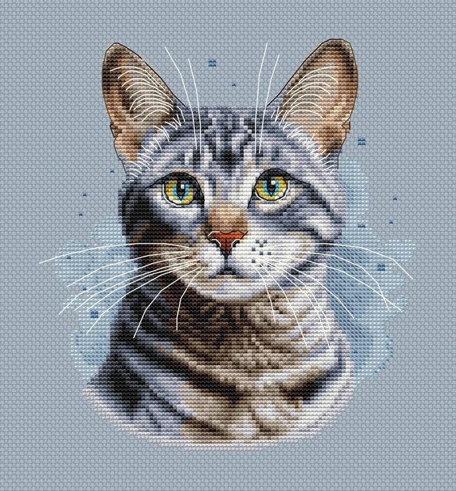 Egyptian Mau Comb - PDF Cross Stitch Pattern