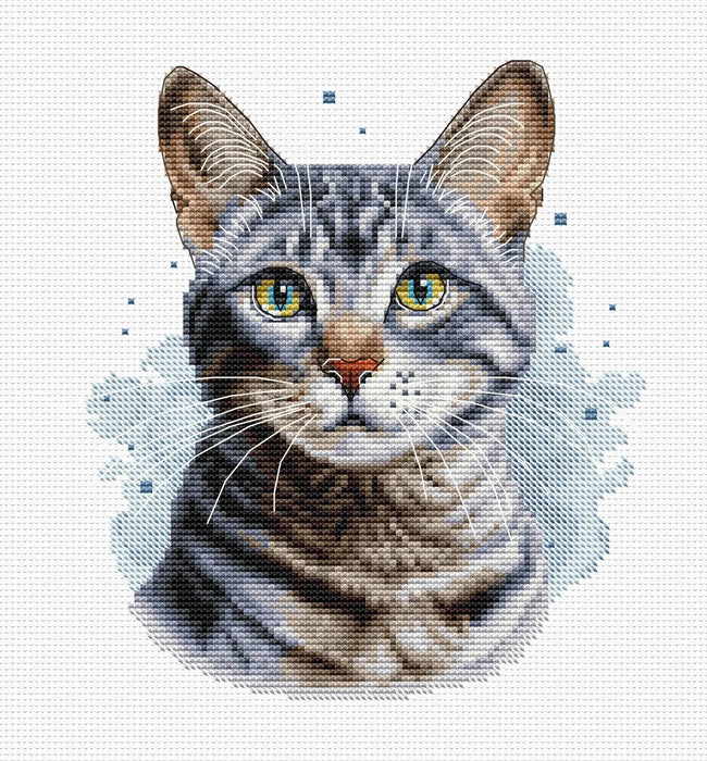 Egyptian Mau Comb - PDF Cross Stitch Pattern