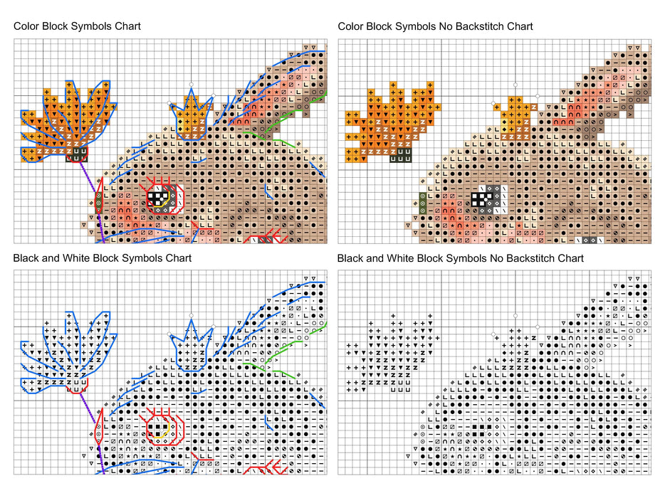 Bunny the Princess Comb - PDF Cross Stitch Pattern