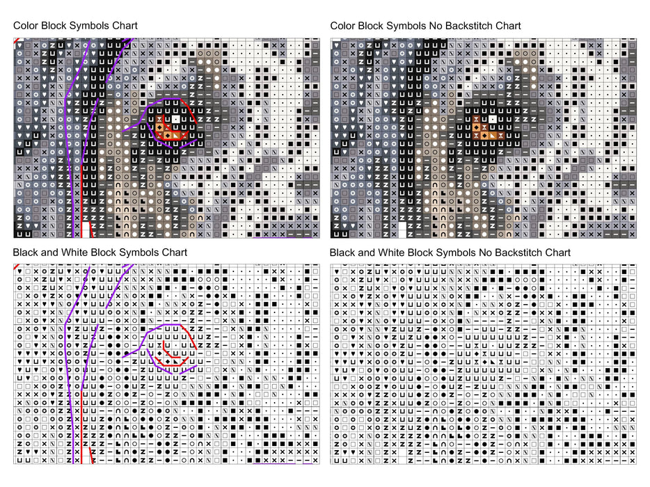 Dalmatian Dog Comb - PDF Cross Stitch Pattern