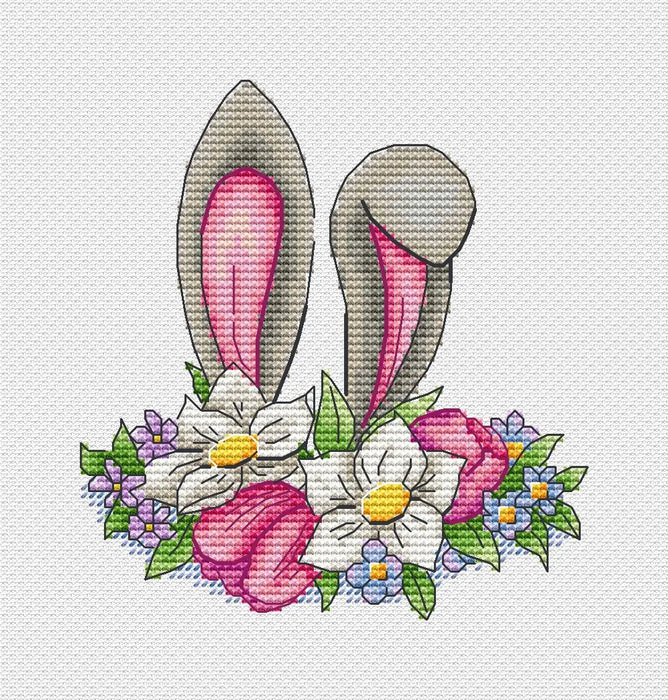 Spring Hello - PDF Cross Stitch Pattern