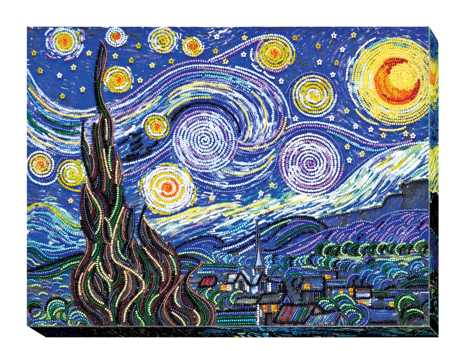 Bead Embroidery Kit - Starlight night AB-397