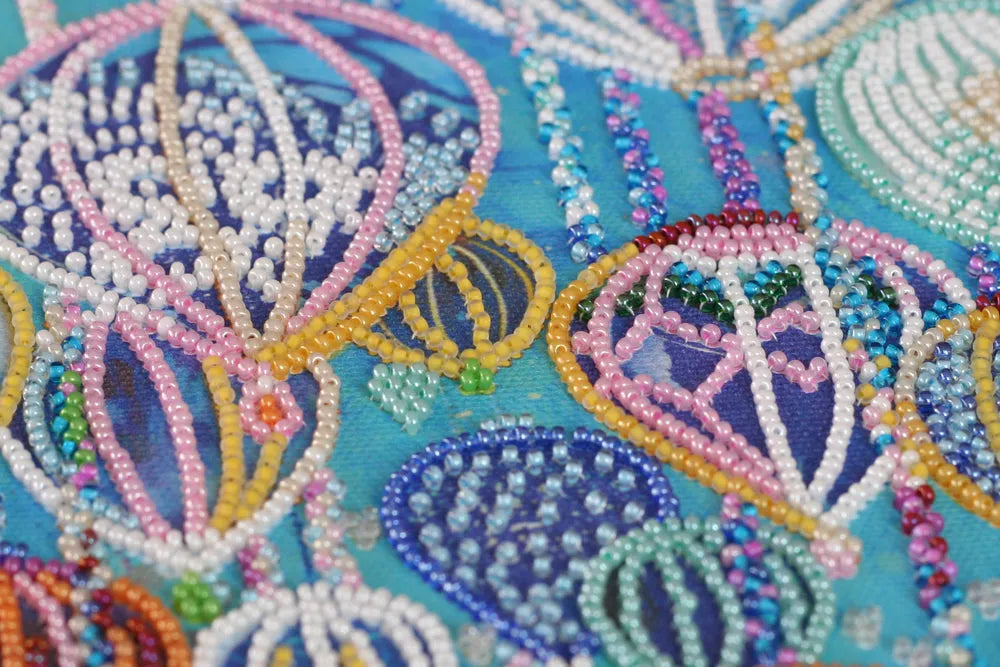 Bead Embroidery Kit Into the sky AB-701