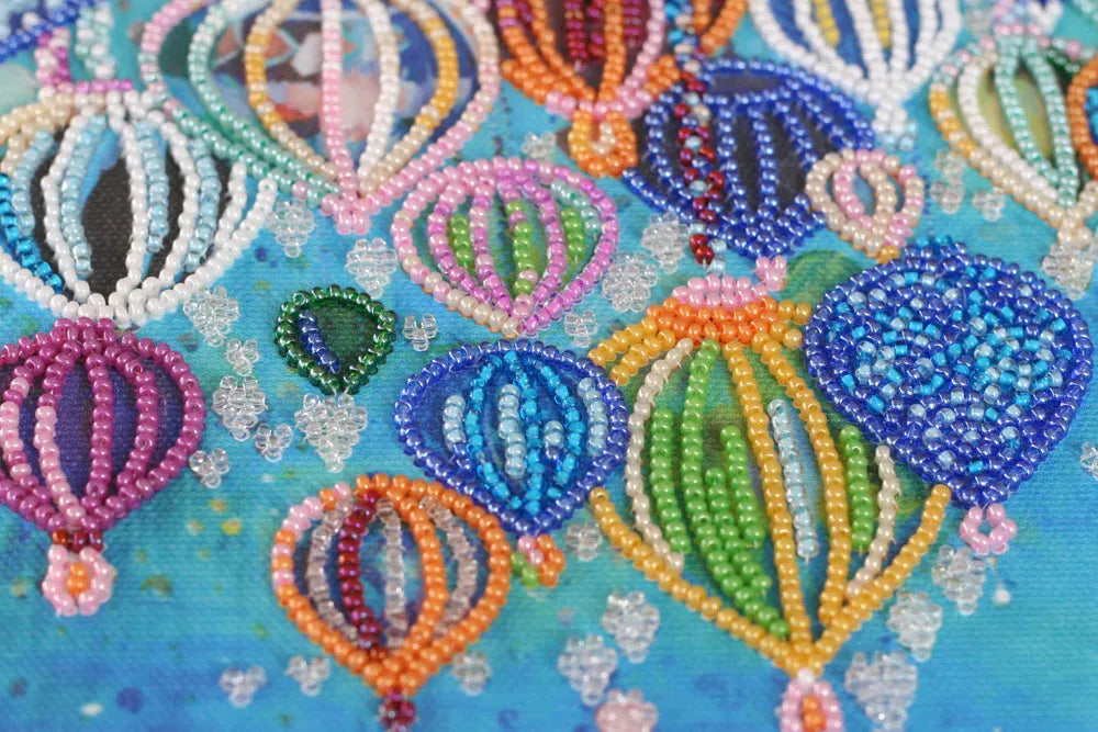 Bead Embroidery Kit Into the sky AB-701