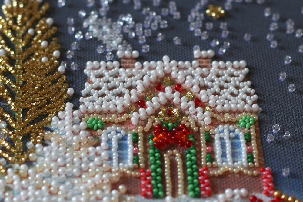 Bead Embroidery Kit - Christmas tale