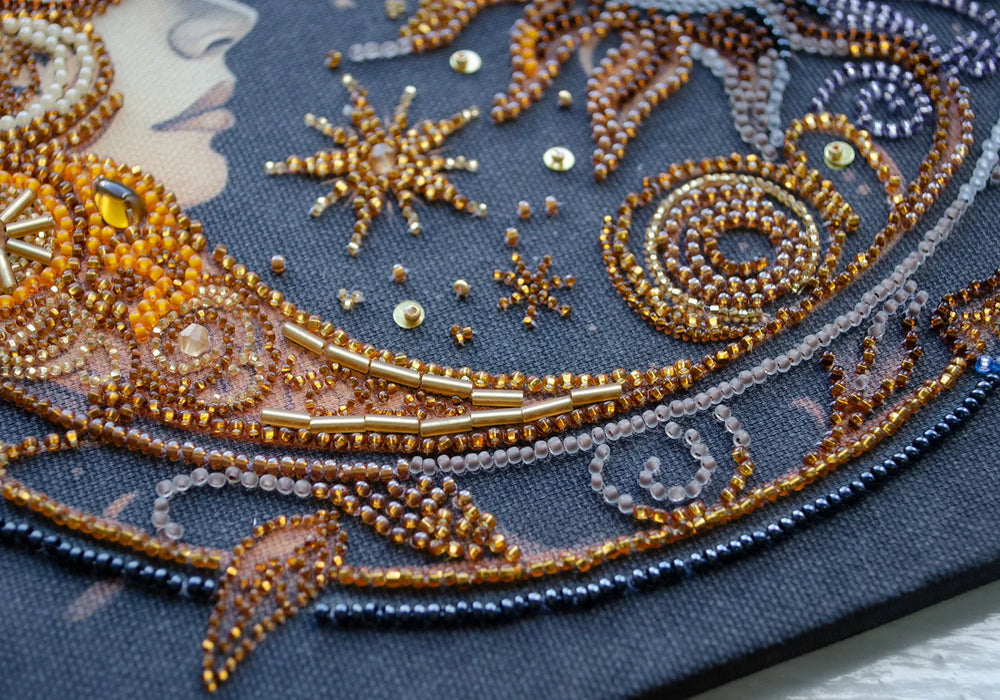 Main Bead Embroidery Kit - Captive of the night AB-896