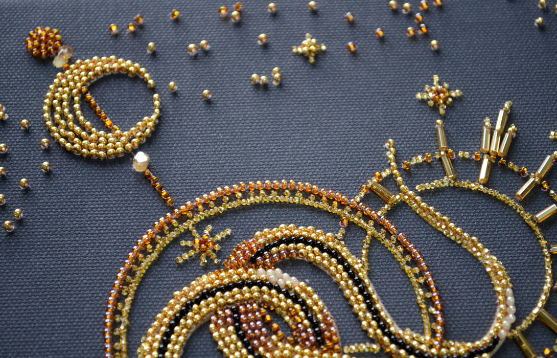 Bead Embroidery Kit - Golden talisman AB-921