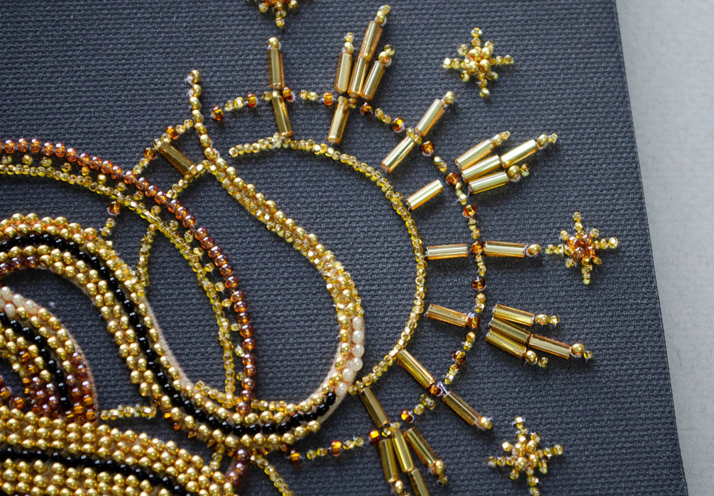 Bead Embroidery Kit - Golden talisman AB-921