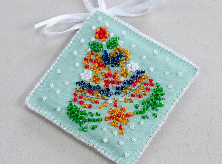 Bead Embroidery Kit Decoration - Christmas mood ABT-029