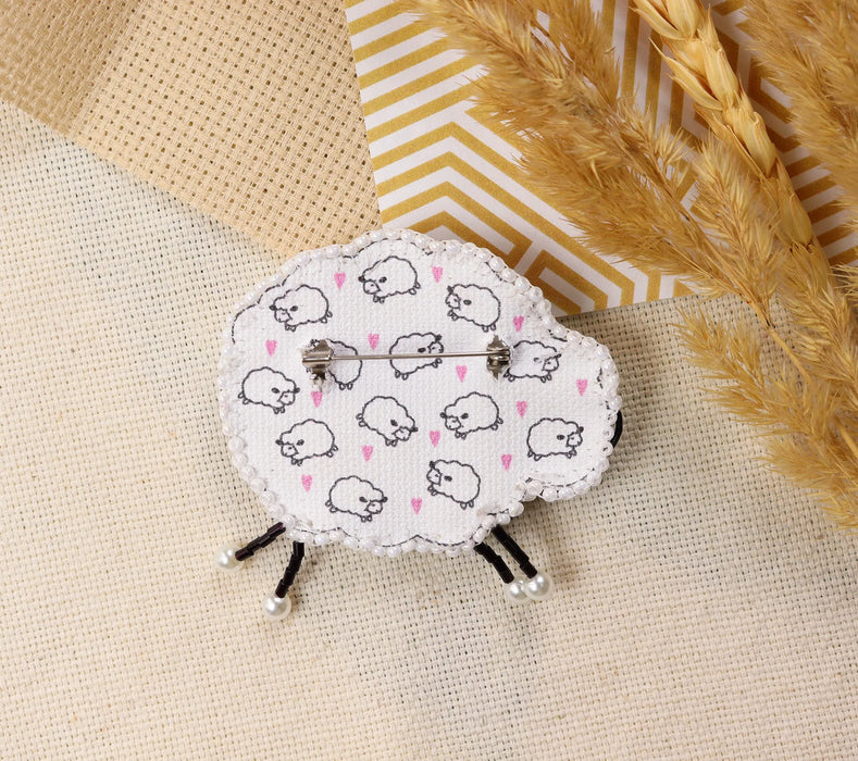 Bead Embroidery Decoration Curly sheep AD-236