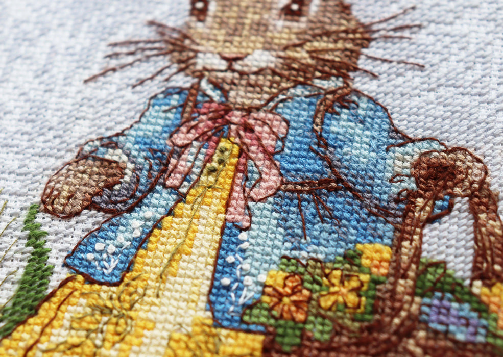 Cross-stitch kit Spring Bunny AH-200