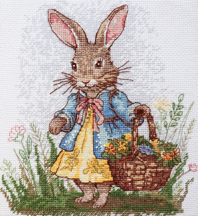 Cross-stitch kit Spring Bunny AH-200