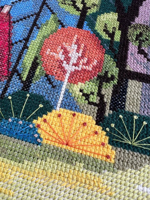 Cross-stitch kit - Cozy in the forest AH-204