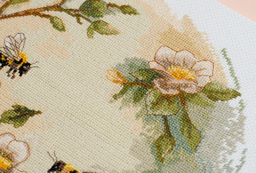 Cross-stitch kit - Honey colors AH-207