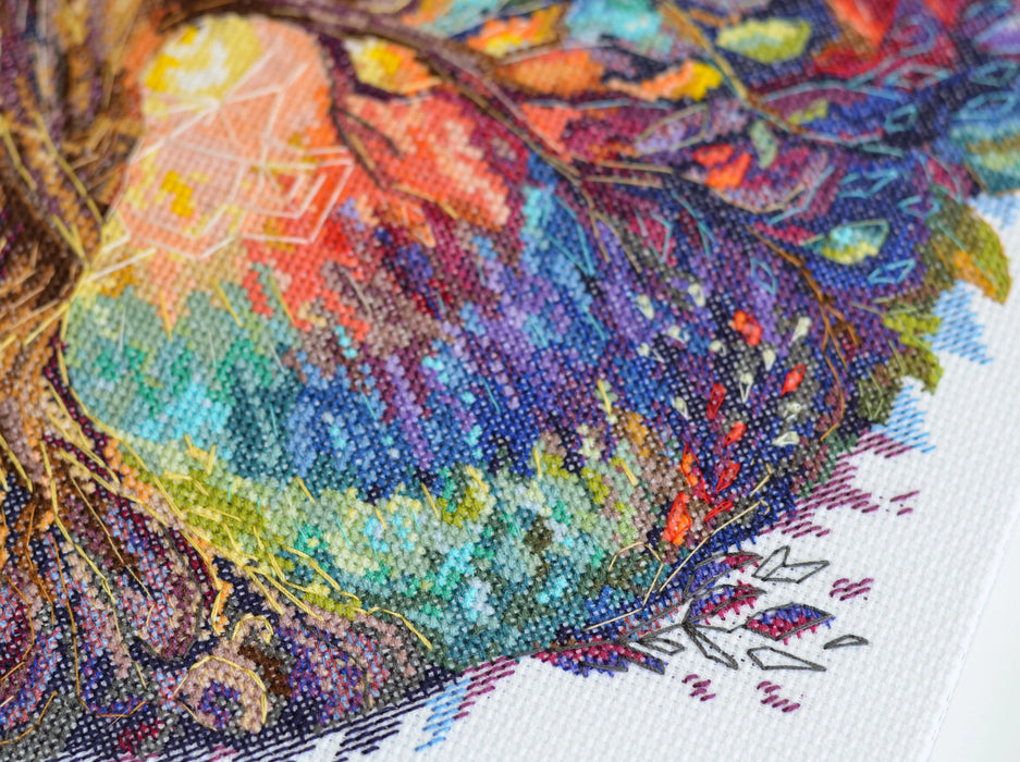 Cross-stitch kit - The Center of the Universe