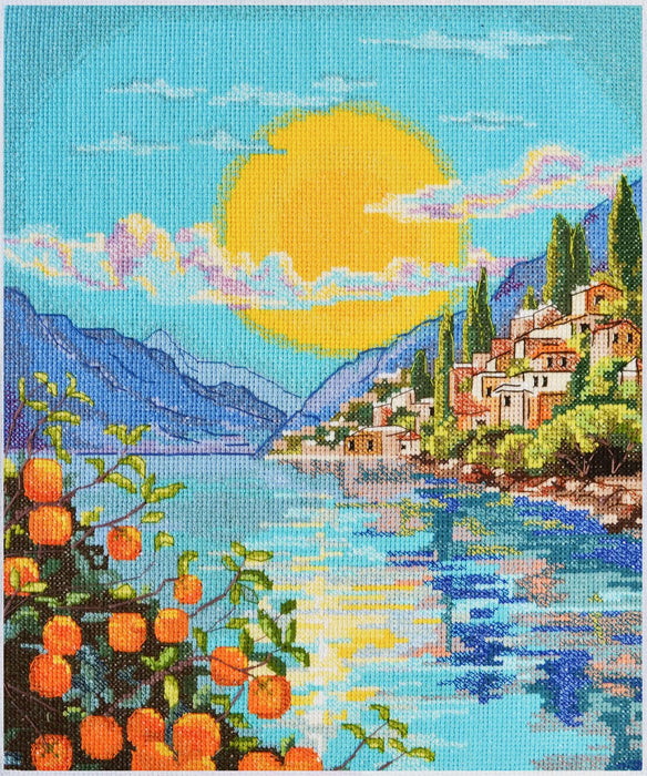 Cross-stitch kit - The sun of Sicily