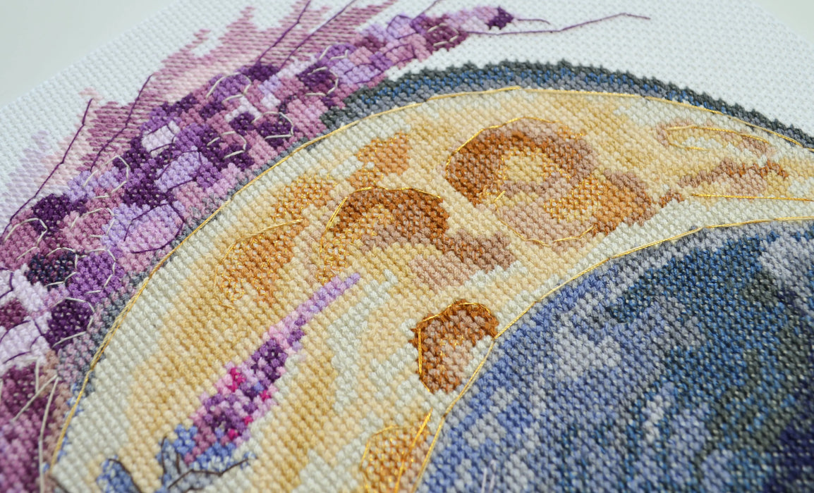 Cross-stitch kit - Enchanted by the moonlight