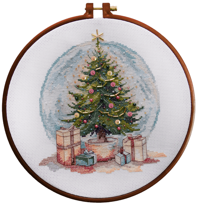 Counted Cross-stitch kit - Moment Before Christmas AH-255