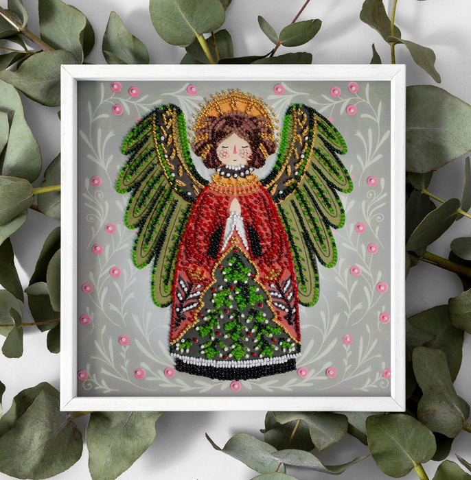 Bead embroidery kit - Guardian of the Christmas Miracle AMB-114