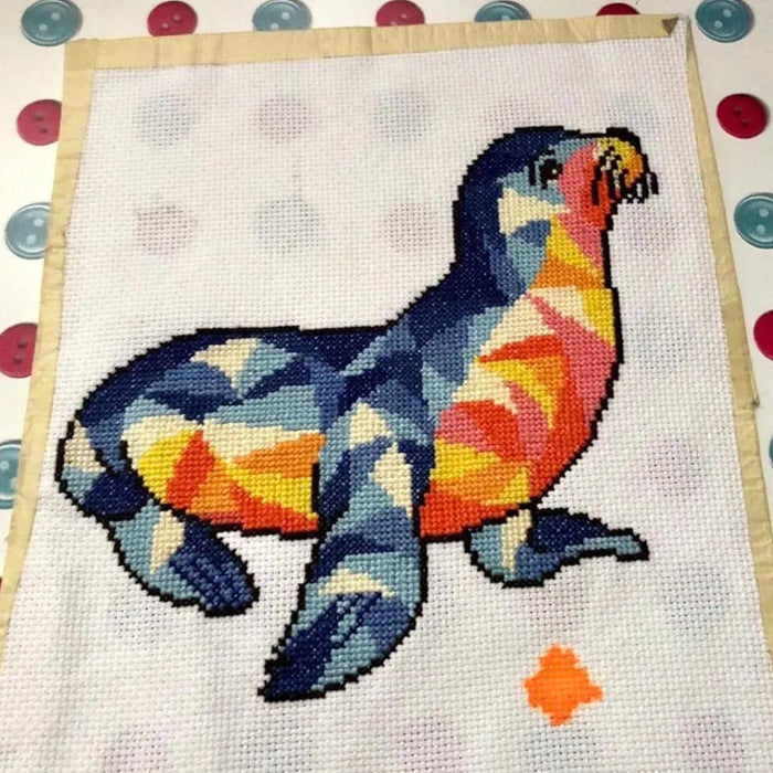 Sea lion - PDF Cross Stitch Pattern