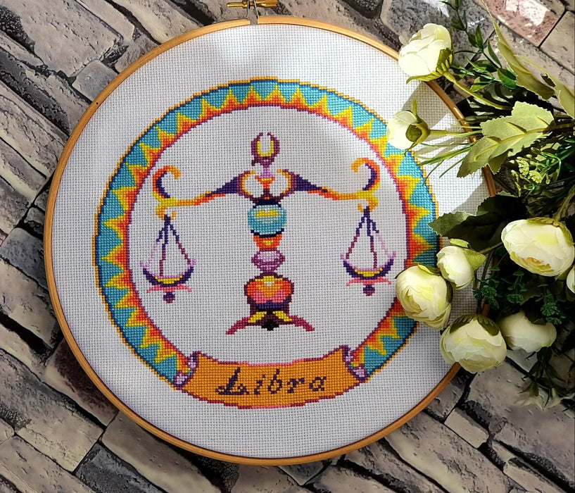 Libra - PDF Cross Stitch Pattern